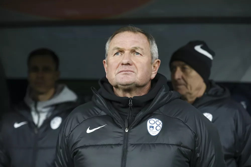 Matjaž Kek14.11.2024 - nogomet - liga narodov Slovenija &ndash; Norve&scaron;ka - stadion StožiceFOTO: LUKA CJUHA