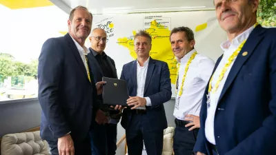 Robert Golob, dirka po Franciji, Foto: Žan Kolman / KPV