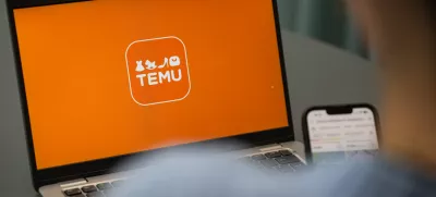 FILED - 29 August 2023, Berlin: View of a laptop with the Temu app logo (staged scene). Chinese online retail giant Temu violates European Union laws by not doing enough to tackle the sale of illegal products on the shopping platform, according to the preliminary findings of a probe carried out by the European Commission. Photo: Hannes P Albert/dpa