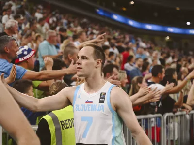 Klemen Prepelič28.06.2024 - Pripravljalna tekma v ko&scaron;arki, Slovenija: Brazilija, Stožice. FOTO: Nik Erik Neubauer