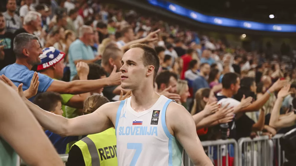 Klemen Prepelič28.06.2024 - Pripravljalna tekma v ko&scaron;arki, Slovenija: Brazilija, Stožice. FOTO: Nik Erik Neubauer