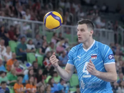Jan Kozamernik- 16.07.2025 - odbojka - turnir odbojkarske lige narodov - Slovenija: Kanada//FOTO: Jaka Gasar
