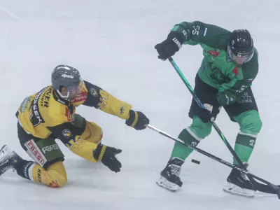 Robert Sabolič- 23.02.2025 - hokej - Olimpija: Pustertal//FOTO: Jaka Gasar