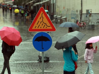 28. 07.2025 -simbolična fotografija - dež, padavineFoto: Tomaž Skale