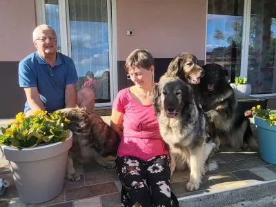 Kra&scaron;ki ovčar, Damjana in Davorin Lisjak, Miliruj / Foto: Katja Gle&scaron;čič 