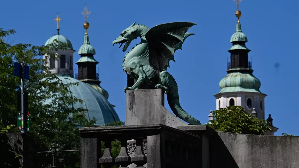 (FOTO) Pogled na Ljubljano z Ljubljanice