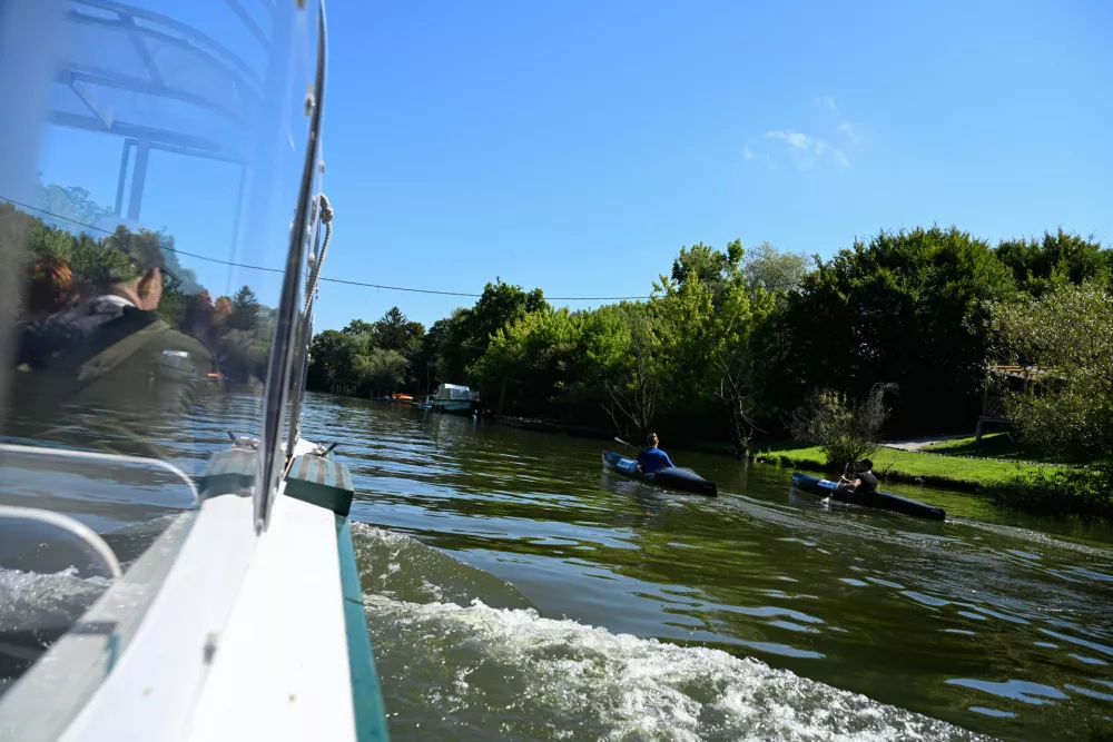 (FOTO) Pogled na Ljubljano z Ljubljanice