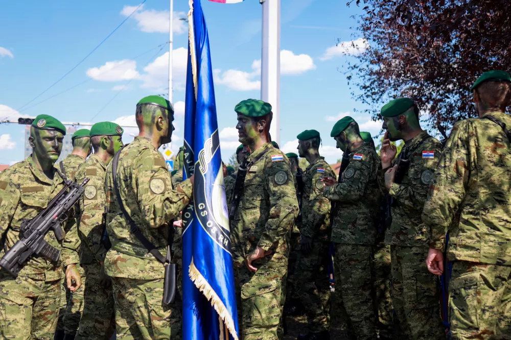Test 2 I znam da je Mia31.07.2025., Zagreb - U povodu obiljezavanja 30. obljetnice vojno-redarstvene operacije Oluja odrzan je svecani vojni mimoh Photo: Mia Slafhauser/PIXSELL