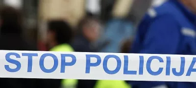 - ilustrativna fotografija - policijski zaščitni trak - policija - stop/FOTO: Luka Cjuha