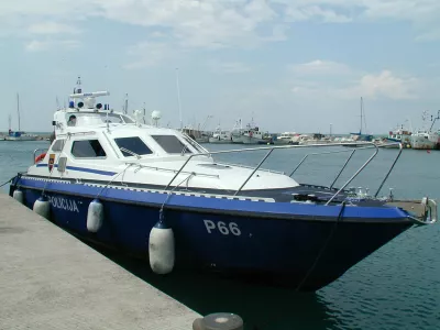 Policijski čoln P66. Foto: policija
