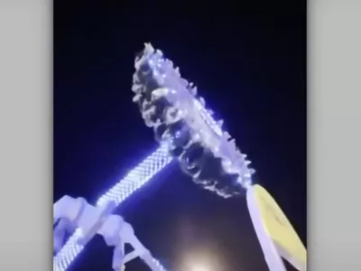 Nesreča v zabavi&scaron;čnem parku.