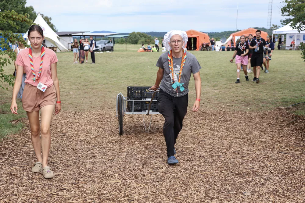 - 02.08.2025 - Zlet 2025 &ndash; največje vseslovensko taborjenje mladih, Sežana//FOTO: Jaka Gasar