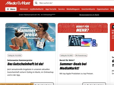 MediaMarkt prevzem