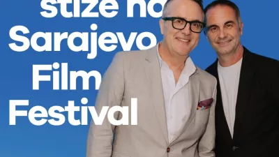Tarik Filipović (levo) in Jo&scaron;ko Lokas bosta sodelovala v Sarajevu. F instagram