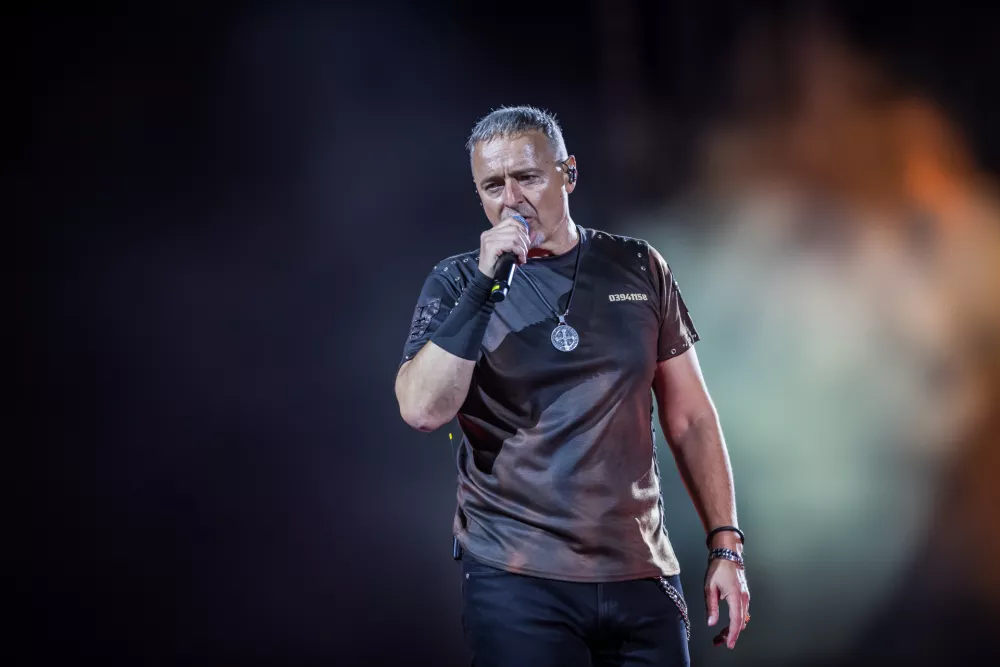 04.08.2025., Sinj - Koncert Marka Perkovica Thompsona na Sinjskom Hipodromu. Photo: Zvonimir Barisin/PIXSELL/PIXSELL