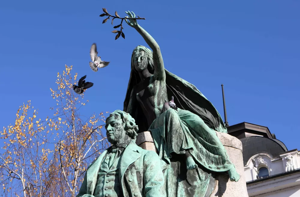 02.12.2024 - Pre&scaron;ernov spomenikFoto: Tomaž Skale