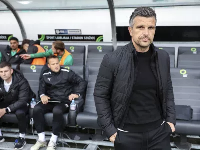 Zoran Zeljkovič- 17. 04. 2024 - nogomet - 1.SNL - Olimpija: Maribor //FOTO: Jaka Gasar