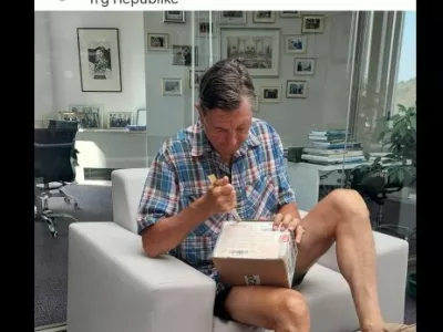 Borut Pahor instagram kumarice Eta Mercator