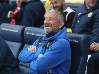 trener Domžal Dejan Djuranović - 16.04.2022 &ndash; nogomet - Domžale: Koper, Prva liga Telemacha, 31. krog //FOTO: Luka Cjuha