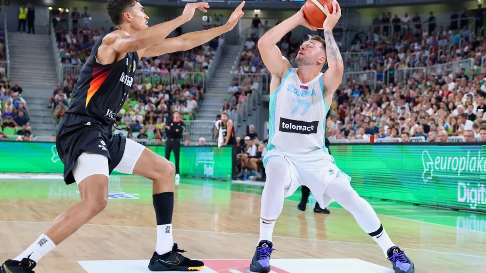 Ko&scaron;arka Slovenija - Nemčija Foto: Jaka Gasar