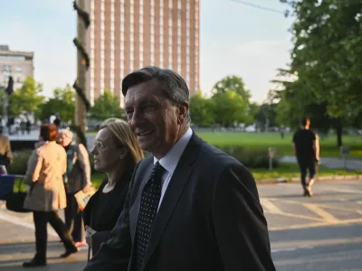 Borut Pahor- 09.05.2024 - Državna proslava ob 20. obletnici vstopa Slovenije v EU, Nova Gorica. 