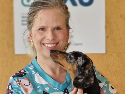 Veterinarka Tanja Usar / Foto: Osebni Arhiv