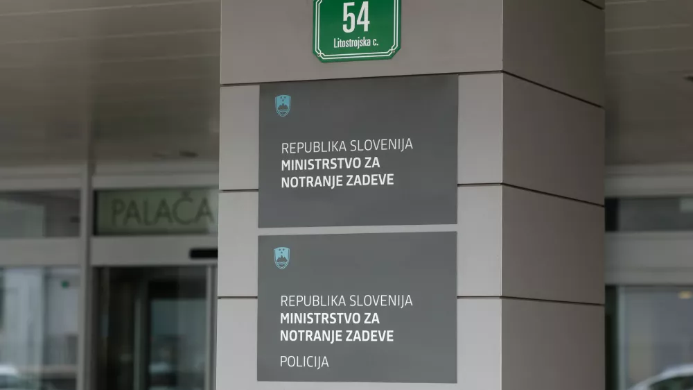 Ljubljana, ministrstvo za notranje zadeve.Izjava novega v. d. generalnega direktorja policije Senada Jusica po opravljeni primopredaji poslov.