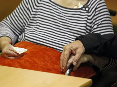 demenca- reportaža o življenju starostnikov po sprejetju nove socialne zakonodaje- dom za starej&scaron;e občane &Scaron;entjur//FOTO: Jaka Gasar