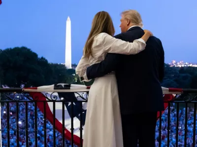 Donald Trump in Melania