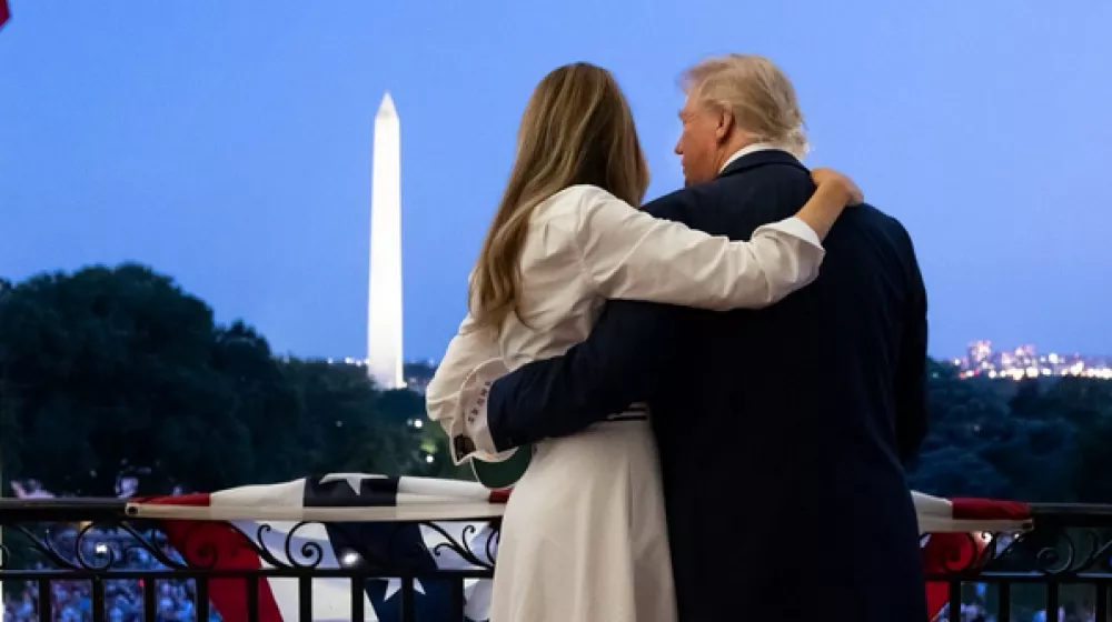 Donald Trump in Melania
