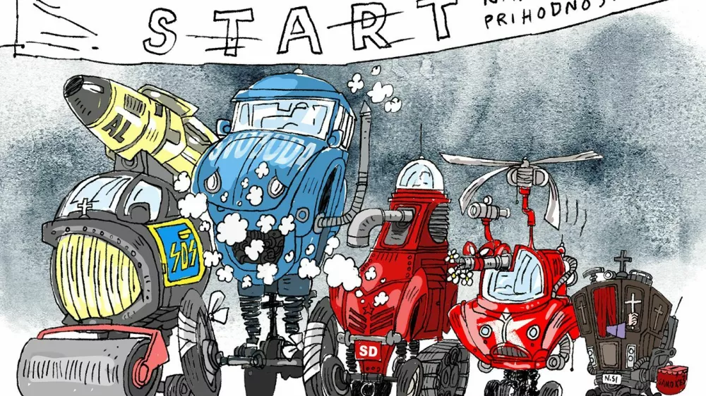 ilustracija Jože Trobec / Foto: Ilustracija Jože Trobec