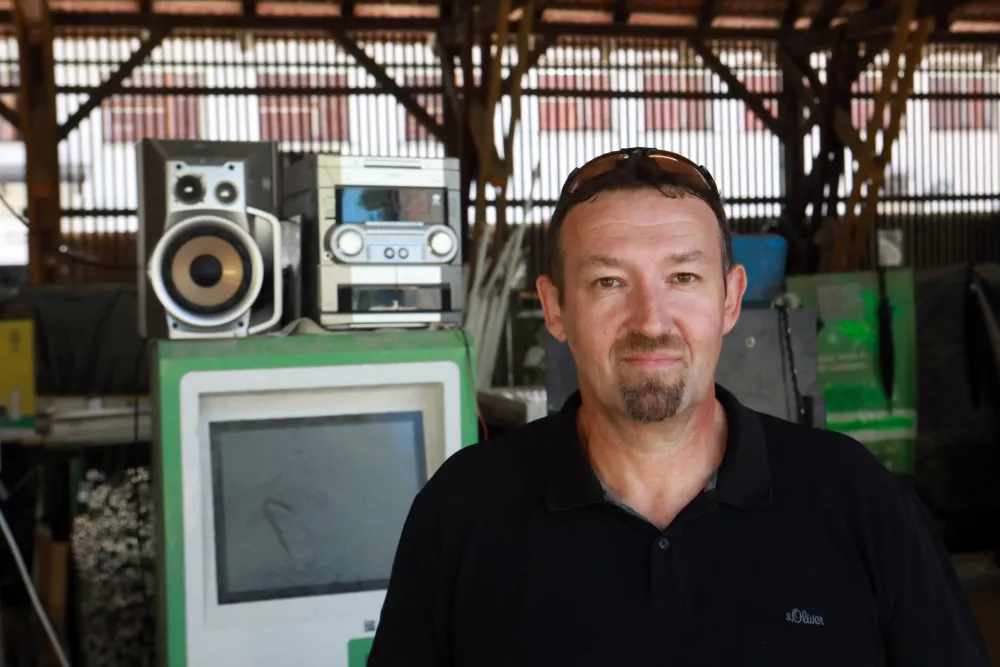 11.08.2025 - zbirni center Voko snaga, center ponovne uporabeFoto: Tomaž Skale