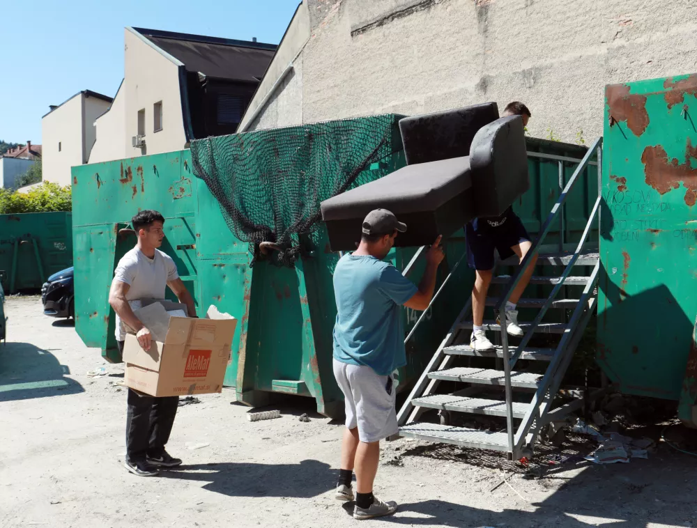 11.08.2025 - zbirni center Voko snaga, center ponovne uporabeFoto: Tomaž Skale