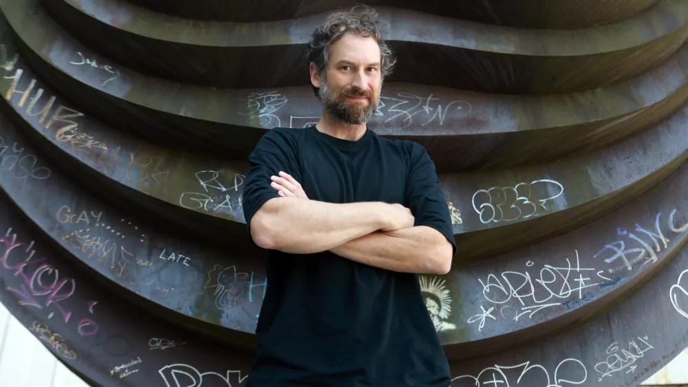 07.08.2025 -I&scaron;tvan I&scaron;t Huzjan, slikarFoto: Tomaž Skale