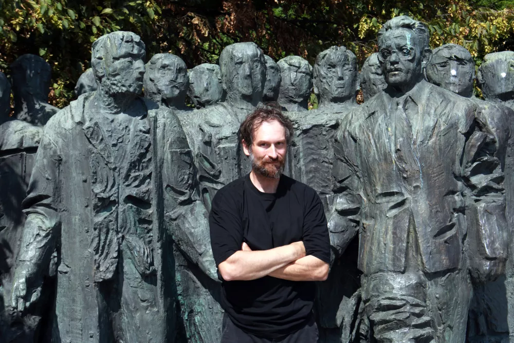 07.08.2025 -I&scaron;tvan I&scaron;t Huzjan, slikarFoto: Tomaž Skale