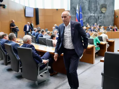 Predsednik SDS Janez Jan&scaron;a.