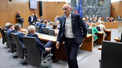 Predsednik SDS Janez Jan&scaron;a.