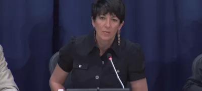 Ghislaine Maxwell, longtime associate of accused sex trafficker Jeffrey Epstein, speaks at a news conference on oceans and sustainable development at the United Nations in New York, U.S. June 25, 2013 in this screengrab taken from United Nations TV file footage. UNTV/Handout via REUTERS THIS IMAGE HAS BEEN SUPPLIED BY A THIRD PARTY. NO RESALES. NO ARCHIVES.