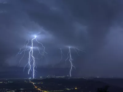 Meteoinfo Slovenija, strela, Kamnik, neurje