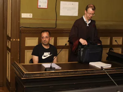 - Aziz Ra&scaron;id- 07.07.2025. - Začetek sojenja zoper Aziz Ra&scaron;ida obtoženega terorizma.//FOTO: Bojn Velikonja