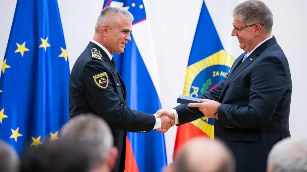 Ljubljana, MNZ.Slovesnost ob imenovanju generalnega direktorja policije Senada Jusica.