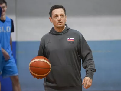 Aleksander Sekulić, selektor ko&scaron;arkarske reprezentance- 08.11.2022 &ndash; slovenska ko&scaron;arkarska reprezentanca - trening - priprave na novi dve kvalifikacijski tekmi z Izraelci in Nemci za svetovno prvenstvo leta 2023 //FOTO: Nik Erik Neubauer