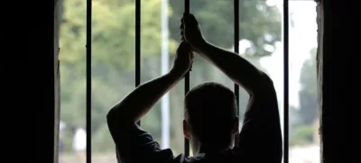 arms, hands on bars, incarcerated, prisoner, prison, man in prison, jail, behind bars, male, men, one, single, alone, cell, gaol, cell, imprisoned, locked up, caged, bars, colour, color, shadowy, dark, silhouetted, freedom, slavery, sentence, crime, criminal, criminality, convicted, bird, time, sentence, stretch, do time, sentenced, inside, twenties, thrities, lock up, locked, vertical, slim woman, slender, arms, light, concept, masculine, male, horizontal, jailbird, guilt, guilt, punishment, punish, rehabilitate,Image: 3857001, License: Rights-managed, Restrictions:, Model Release: yes