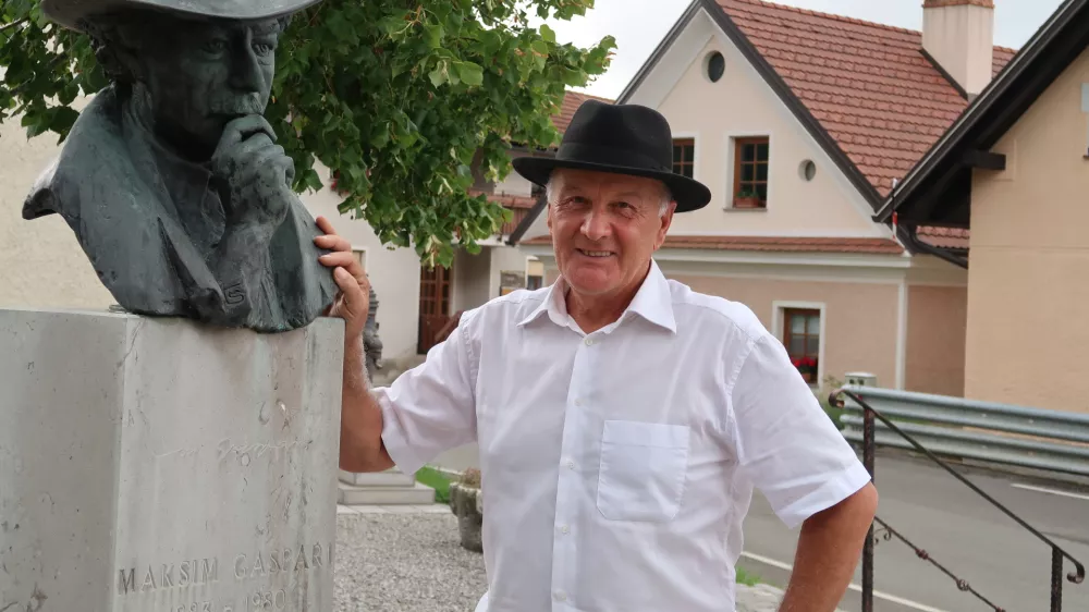 Jo&scaron;ko Meden, zbiratelj zapu&scaron;čine Maksima Gasparija, Sel&scaron;ček / Foto: Nata&scaron;a Bucik Ozebek