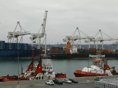 Luka Koper, ma zajeten večletni naložbeni načrt, vreden nekaj sto milijonov evrov. F Luka Cjuha