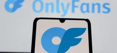 August 12, 2025, Indonesia: In this photo illustration, the OnlyFans logo is seen displayed on a mobile phone and in the background.,Image: 1028930566, License: Rights-managed, Restrictions:, Model Release: no