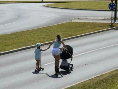 Vsi na rolerje - prireditev - &Scaron;tajerska cesta