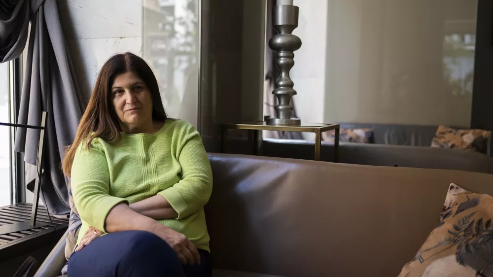 24.08.2025 - Varsen Aghabekian, ministrica Palestinske oblasti za zunanje zadeveFoto: Nik Erik Neubauer / Foto: Nik Erik Neubauer