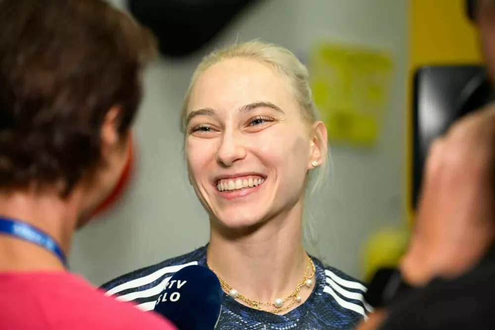 Janja Garnbret plezalni maraton Slovenska Bistrica 23. 08. 2025