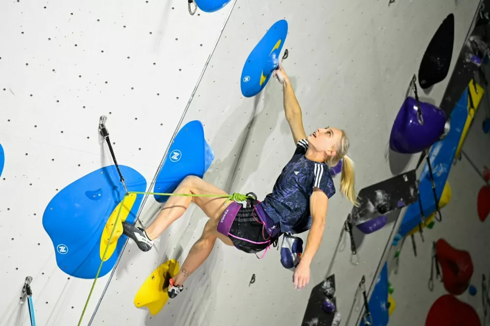 Janja Garnbret plezalni maraton Slovenska Bistrica